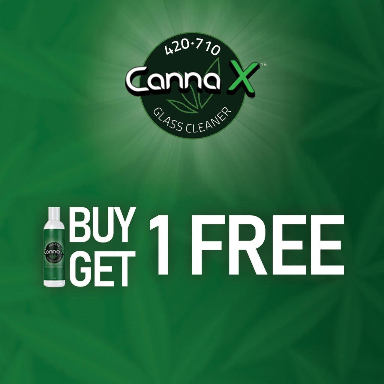 Canna X 420 – 710 Glass Cleaner 4 oz – Fast-Acting Natural Bong & Dab Rig Cleaner