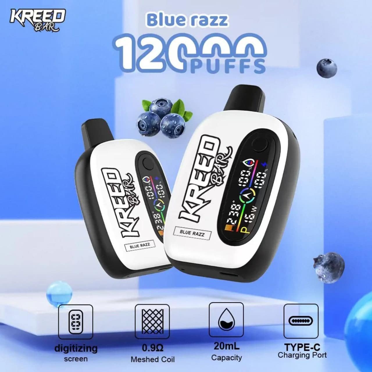 Juicy J Vapes Kreed Bar 12K Puffs Disposable BOGO