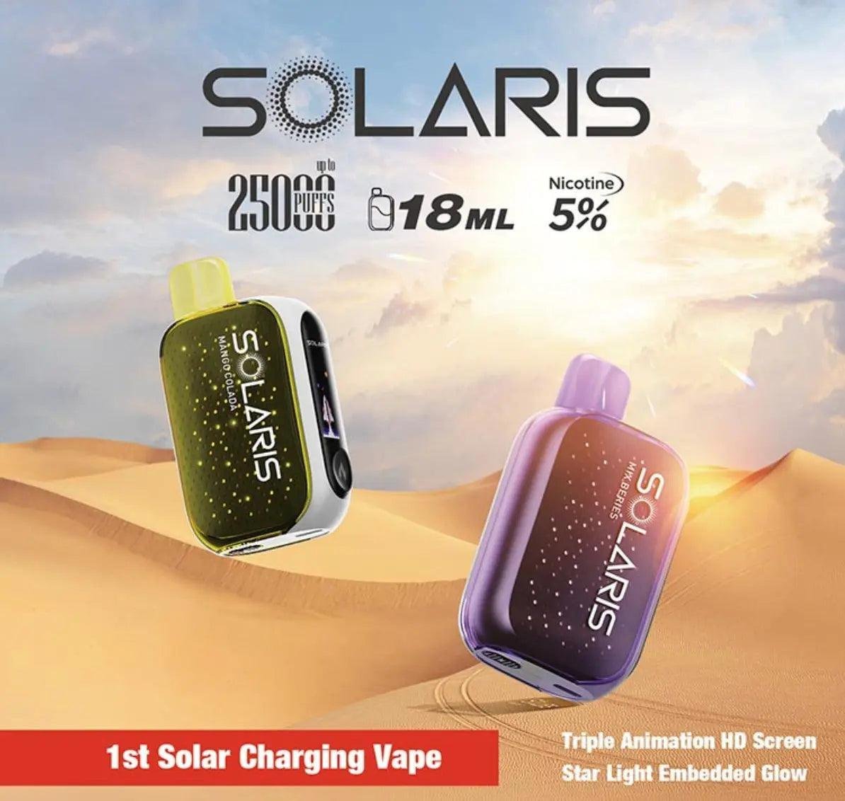Solaris 25K Puffs Disposable