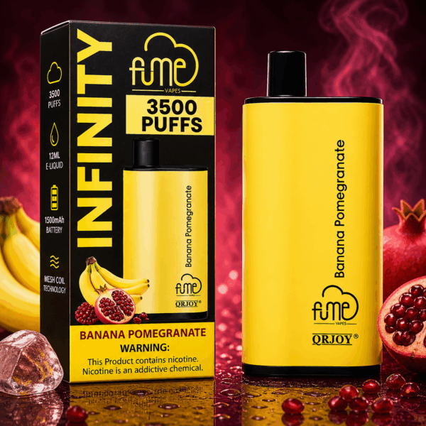 FUME – Banana Pomegranate 3,500 Puffs – AusVape Direct