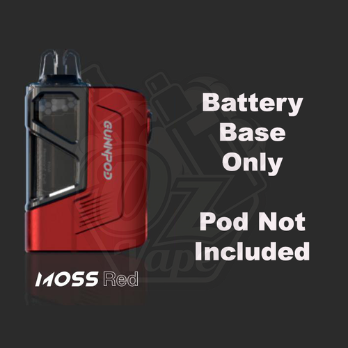 Gunnpod Moss Battery Base Only – Red