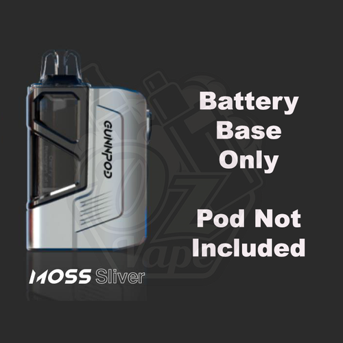 Gunnpod Moss Battery Base Only – Silver