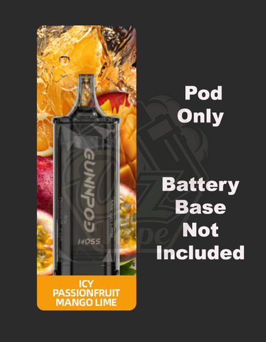 Gunnpod Moss Pod Only – Icy Passionfruit Mango Lime – 8,000