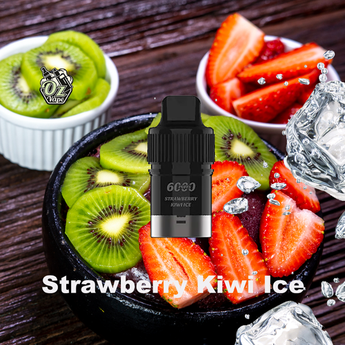 iGet Bar Plus Pod Only – Strawberry Kiwi Ice Ice – 6000