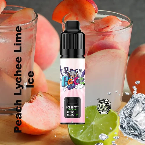 iGet Bar Plus S3 – Peach Lychee Lime Ice – 10,000