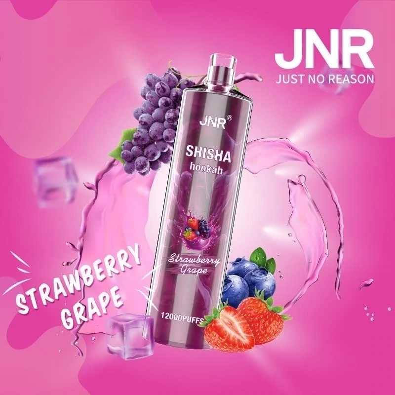 JNR SHISHA HOOKAH – STRAWBERRY GRAPE 12000 PUFFS – AusVape Direct