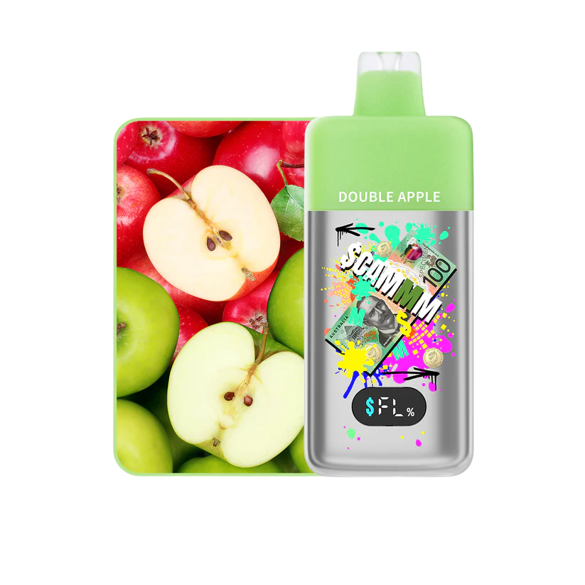SCAMMM – DOUBLE APPLE 15,000 PUFFS – AusVape Direct