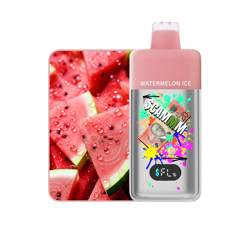 SCAMMM – Watermelon Ice 15,000 PUFFS – AusVape Direct